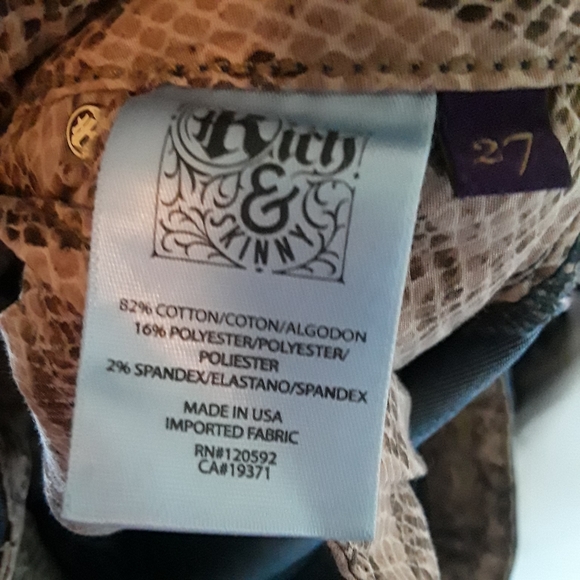 Rich & skinny jeans size 27 - Picture 5 of 7